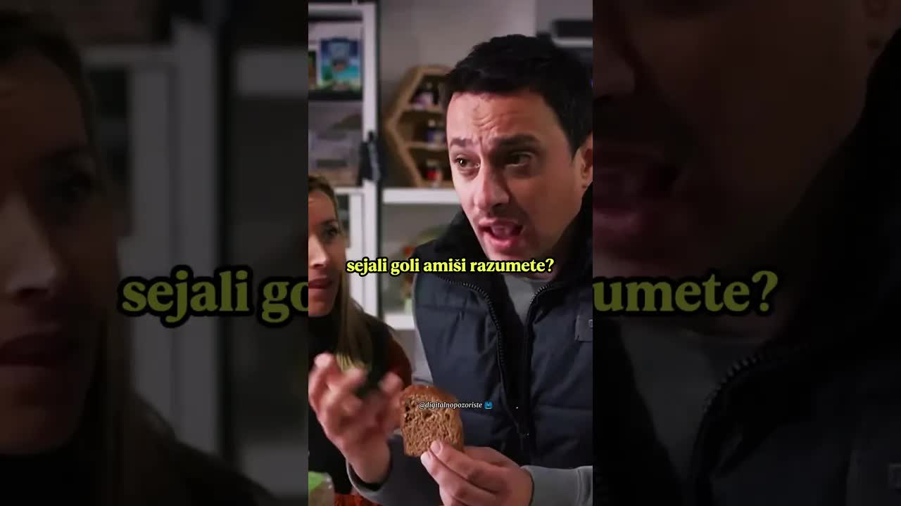 Organski hleb i smešna prodavačica u pekari
