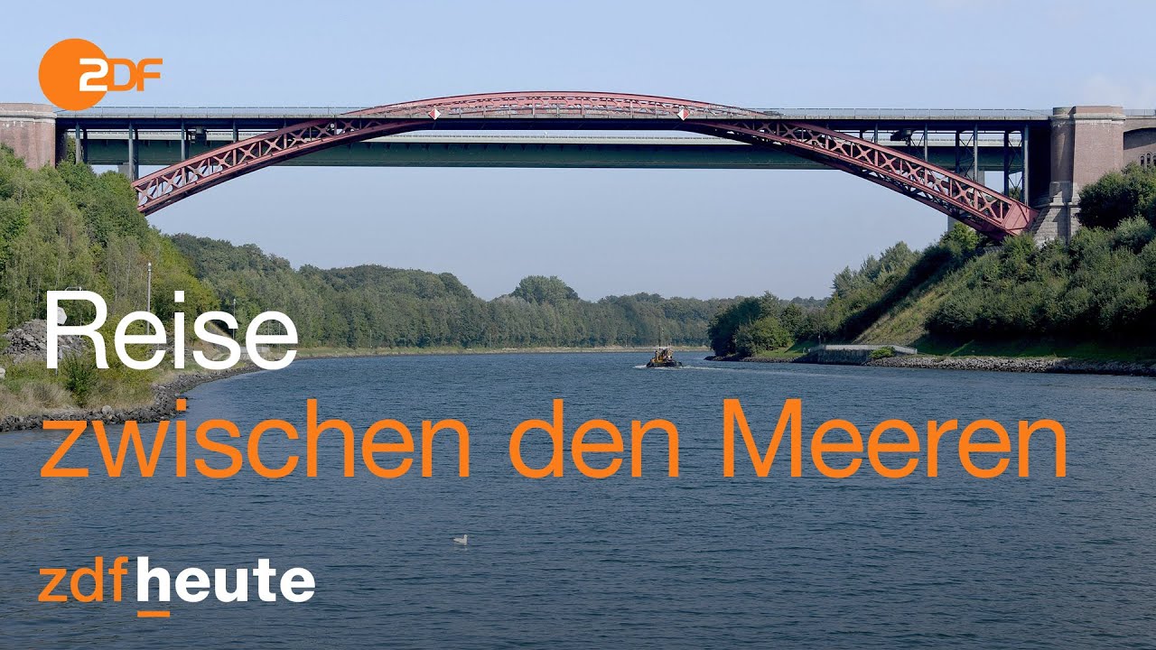 Urlaub am Nord-Ostsee-Kanal: Unterwegs von Meer zu Meer