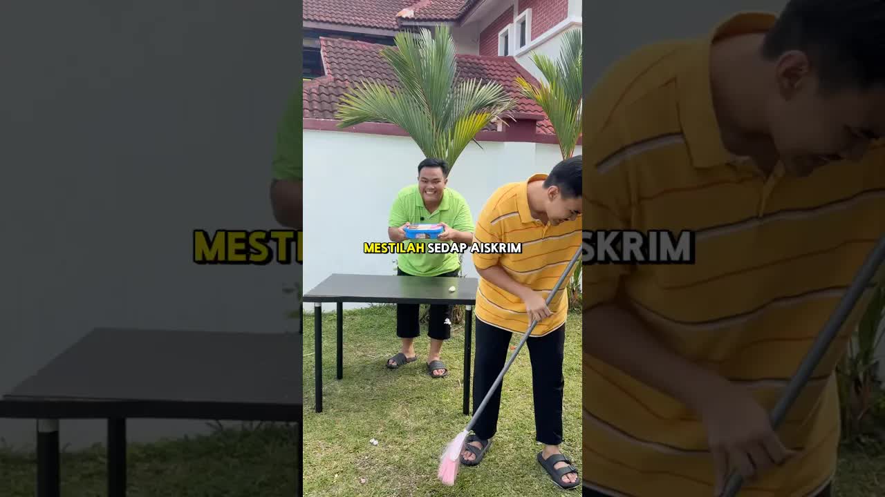 Bermain Aiskrim dan Mencuri