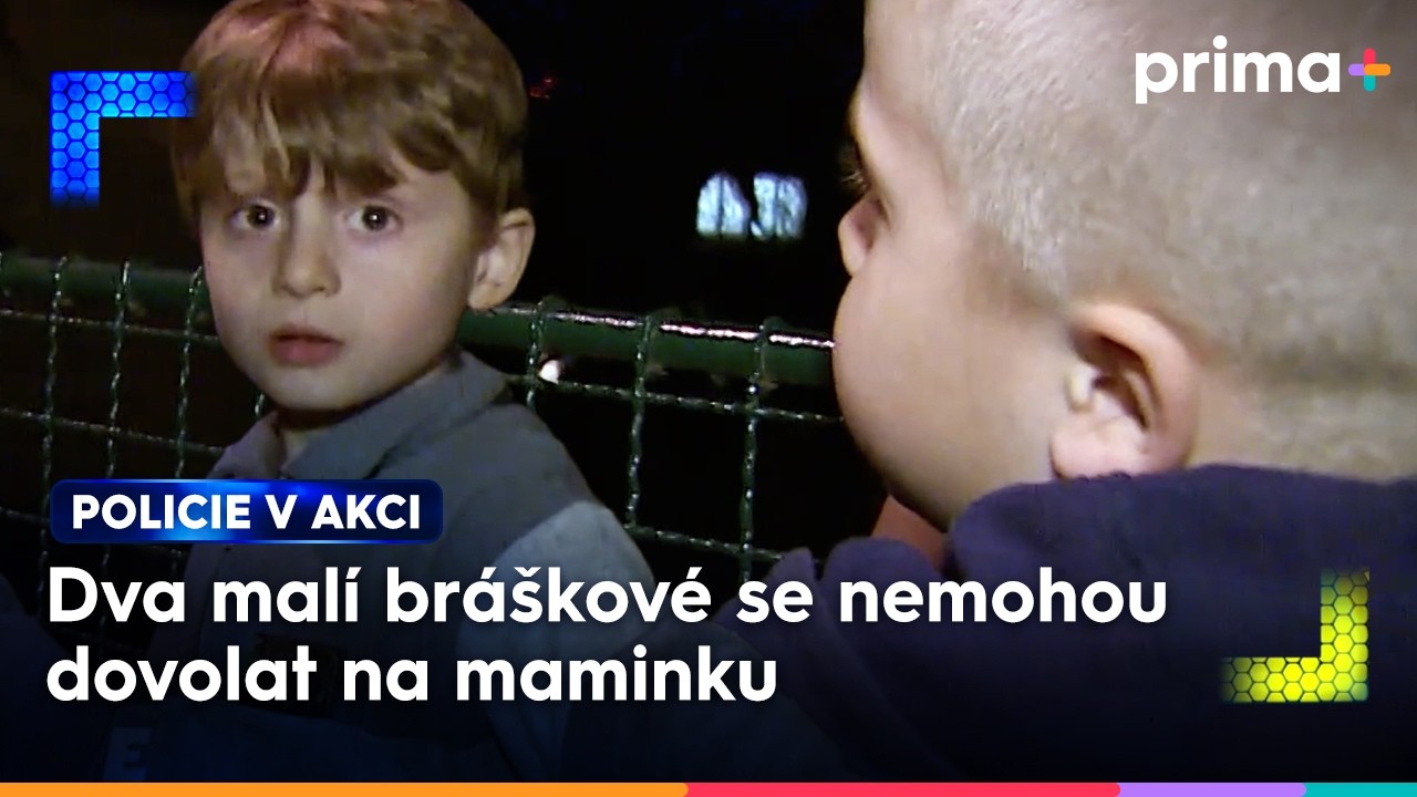Policie zachraňuje děti v bytě bez elektřiny