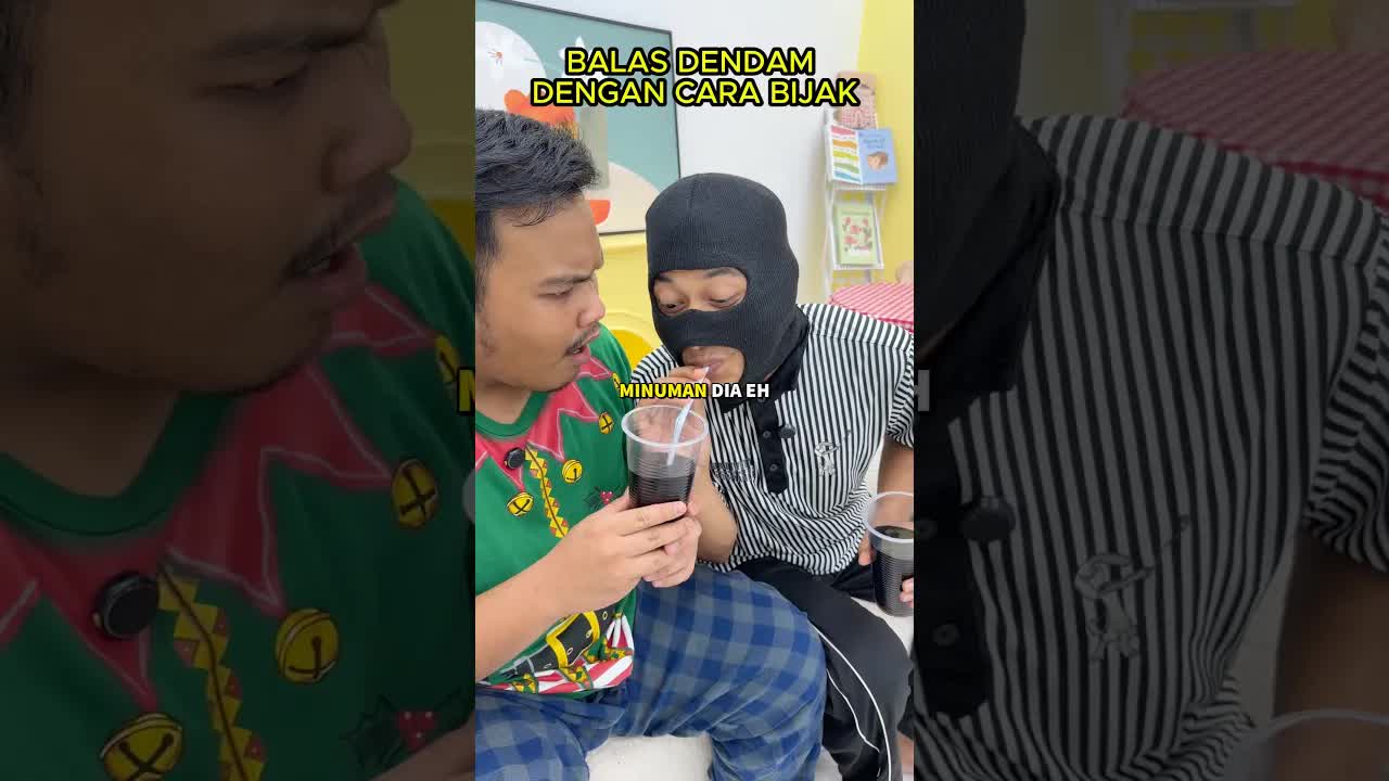 Anak Mencuri Minuman Adik