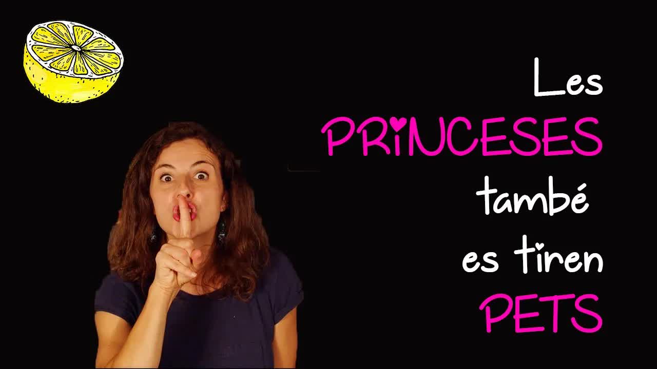 Conte infantil sobre els secrets de les princeses