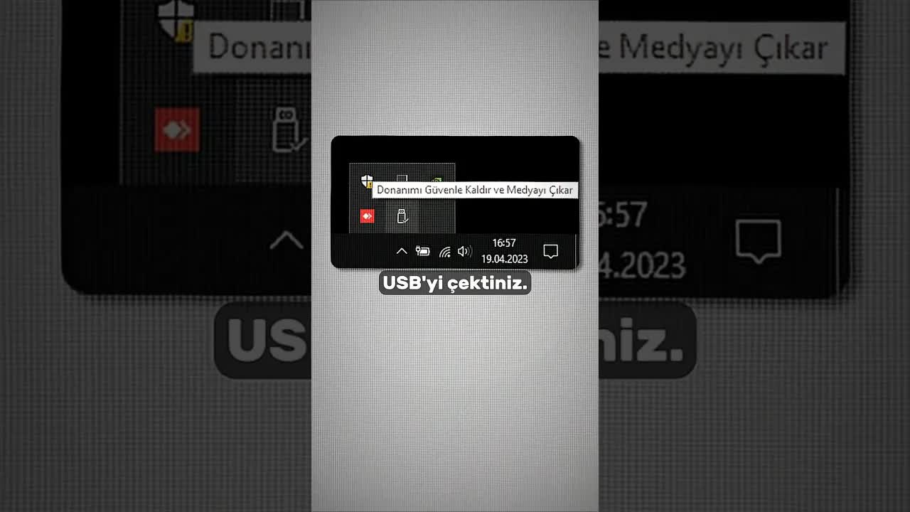 USB'yi Güvenle Kaldırmazsan Ne Olur?