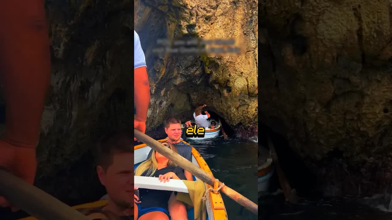 A gruta azul: um segredo subaquático