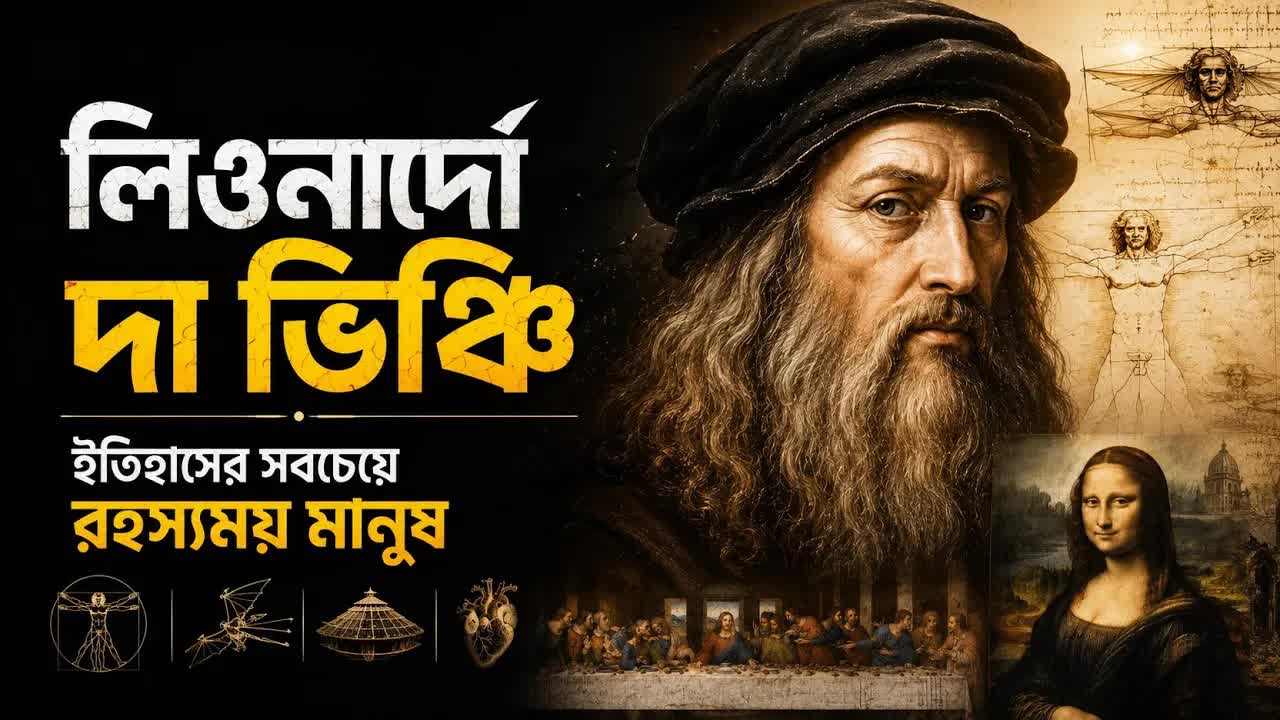 লিওনার্দো দা ভিঞ্চির অসাধারণ জীবনকাহিনি