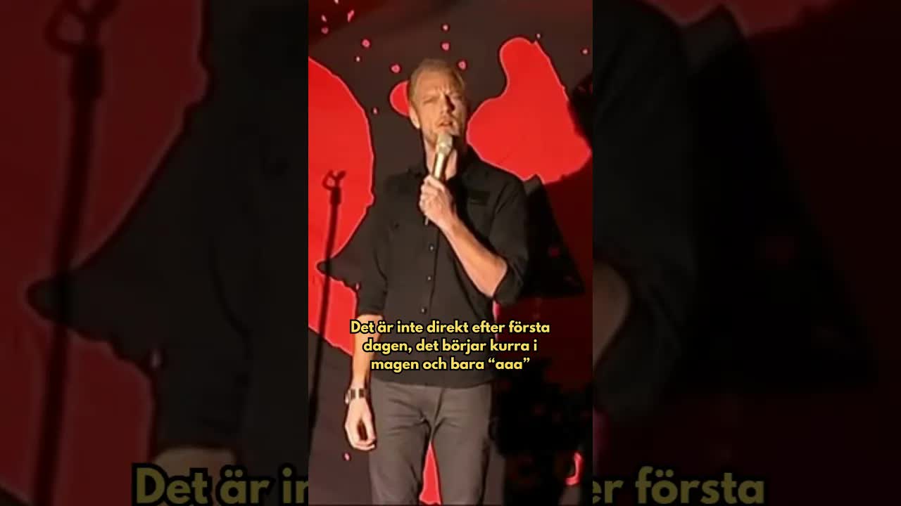 Komiker berättar om kvinna fastnad i hiss