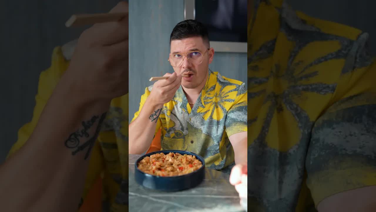 Mănânc cu bețișoare de dietă