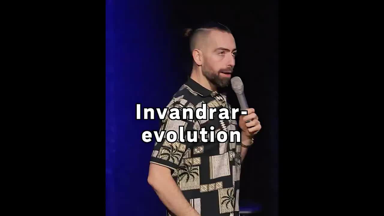 Standup om invandrare och integration