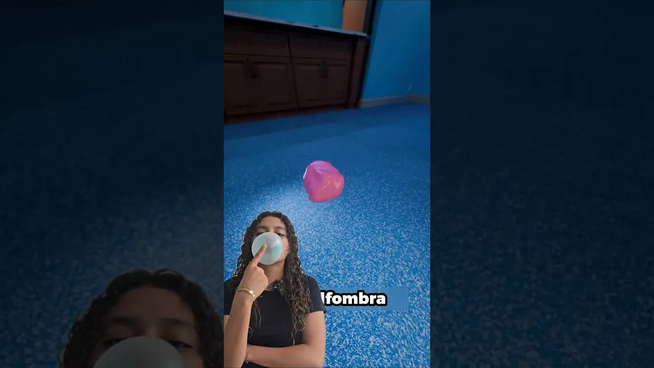 Cómo quitar un chicle de la alfombra