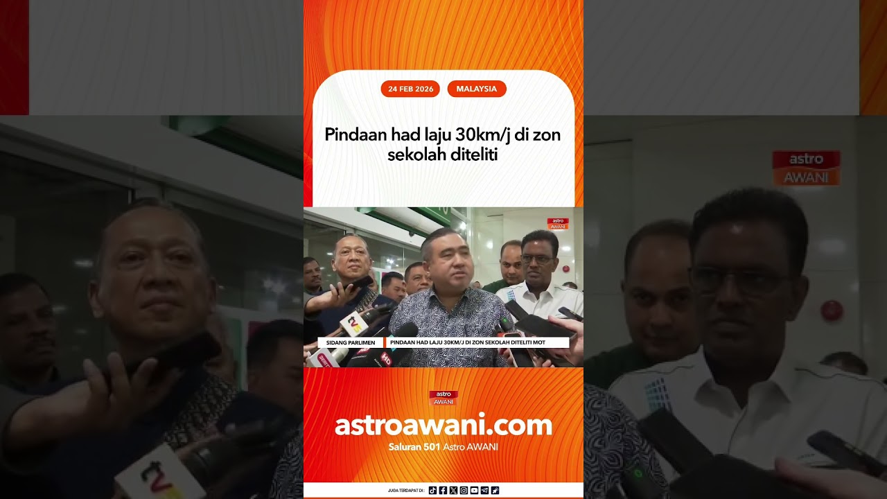 Pindaan Had Laju 30km/j di Zon Sekolah