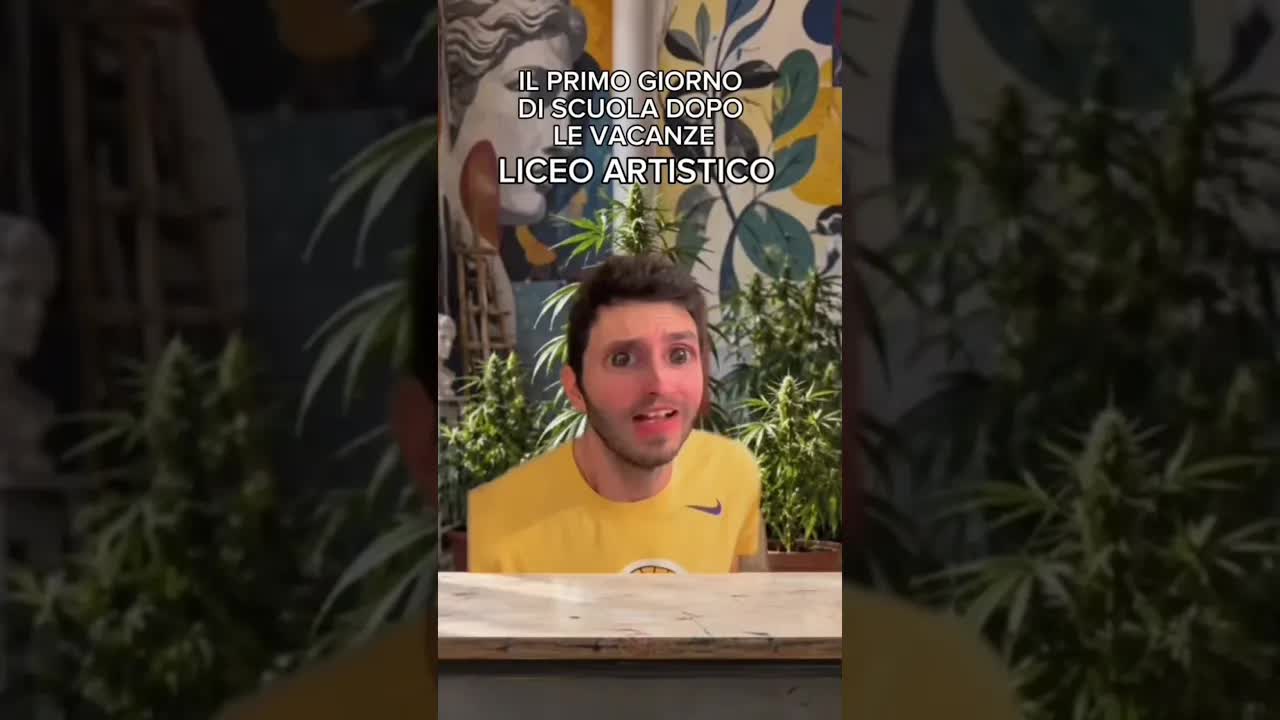 Il prof drogato al primo giorno di scuola