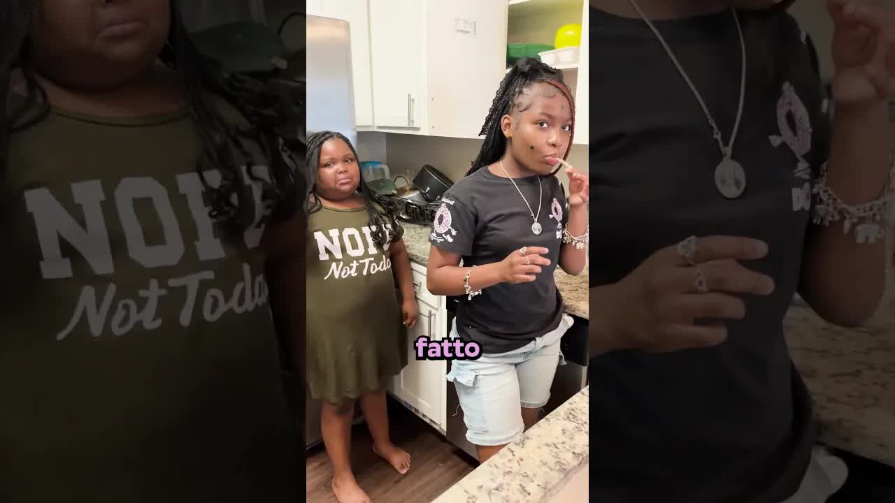 Perché la bambina piange per le alette di pollo?