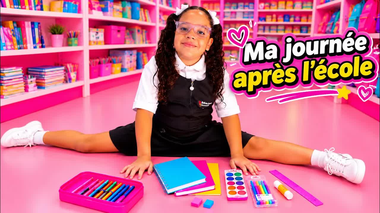 Une surprise après l'école avec Mira