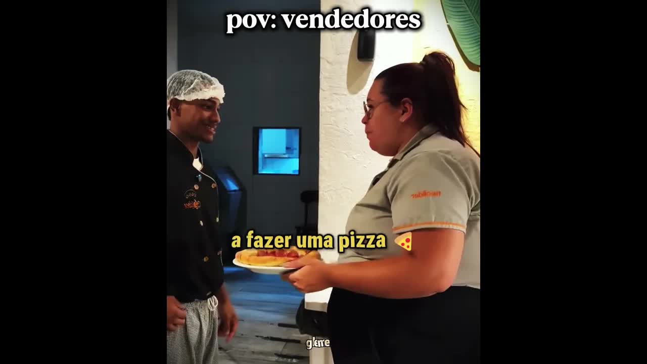 Garçom confunde cliente e pede para viagem