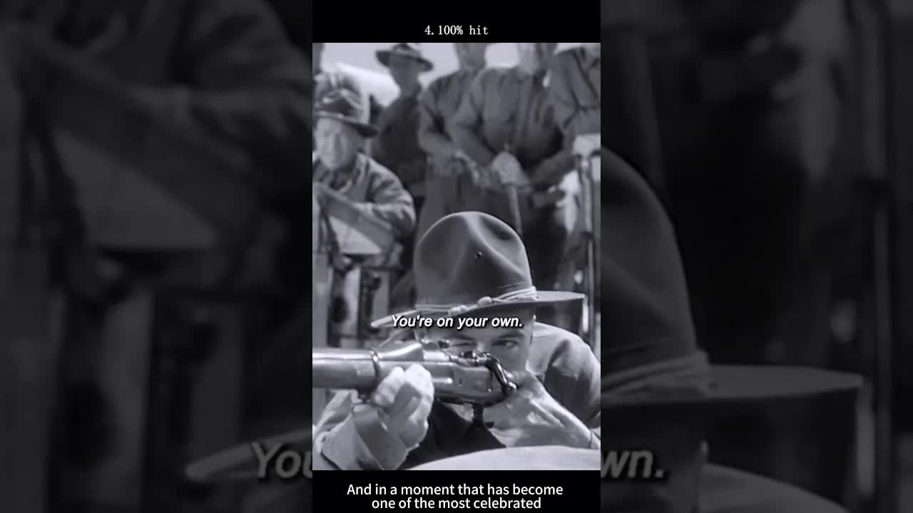 Sergeant York's Shooting Test at Boot Camp