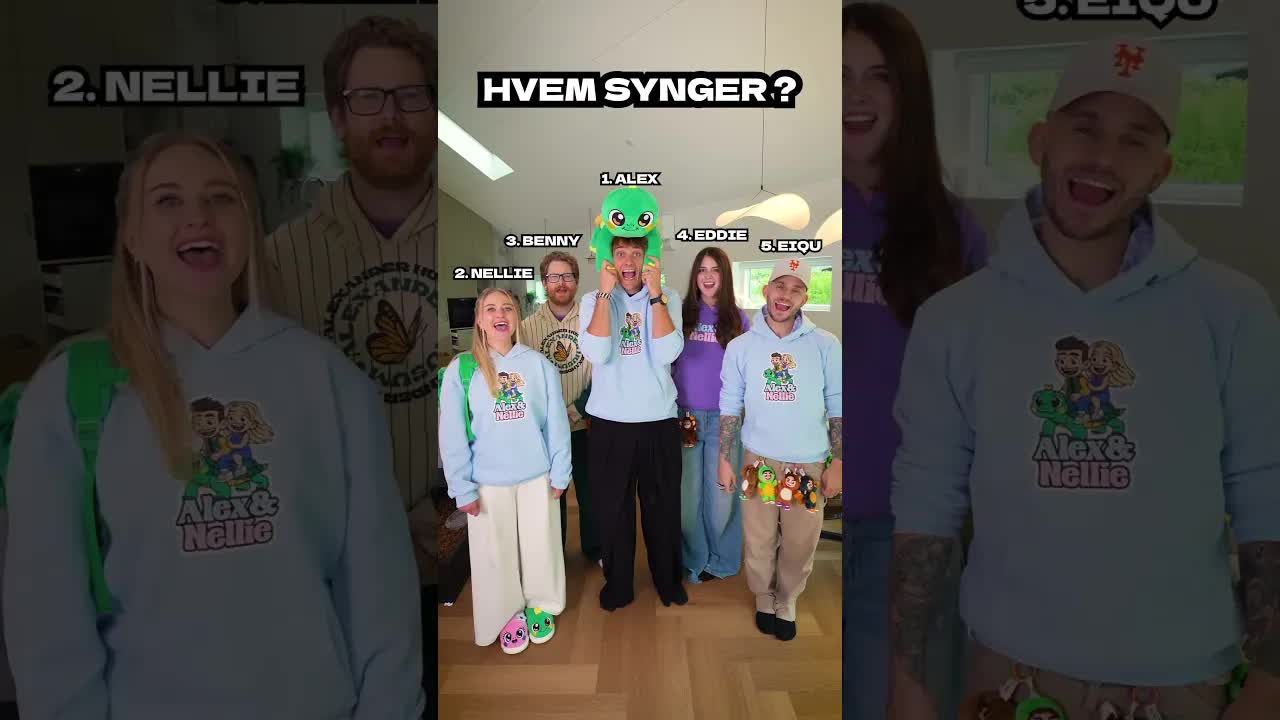 Alex og Nelli kører bil