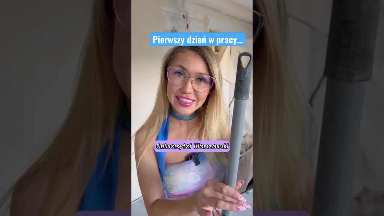 Pierwszy dzień w pracy: Nieporozumienie z miotłą