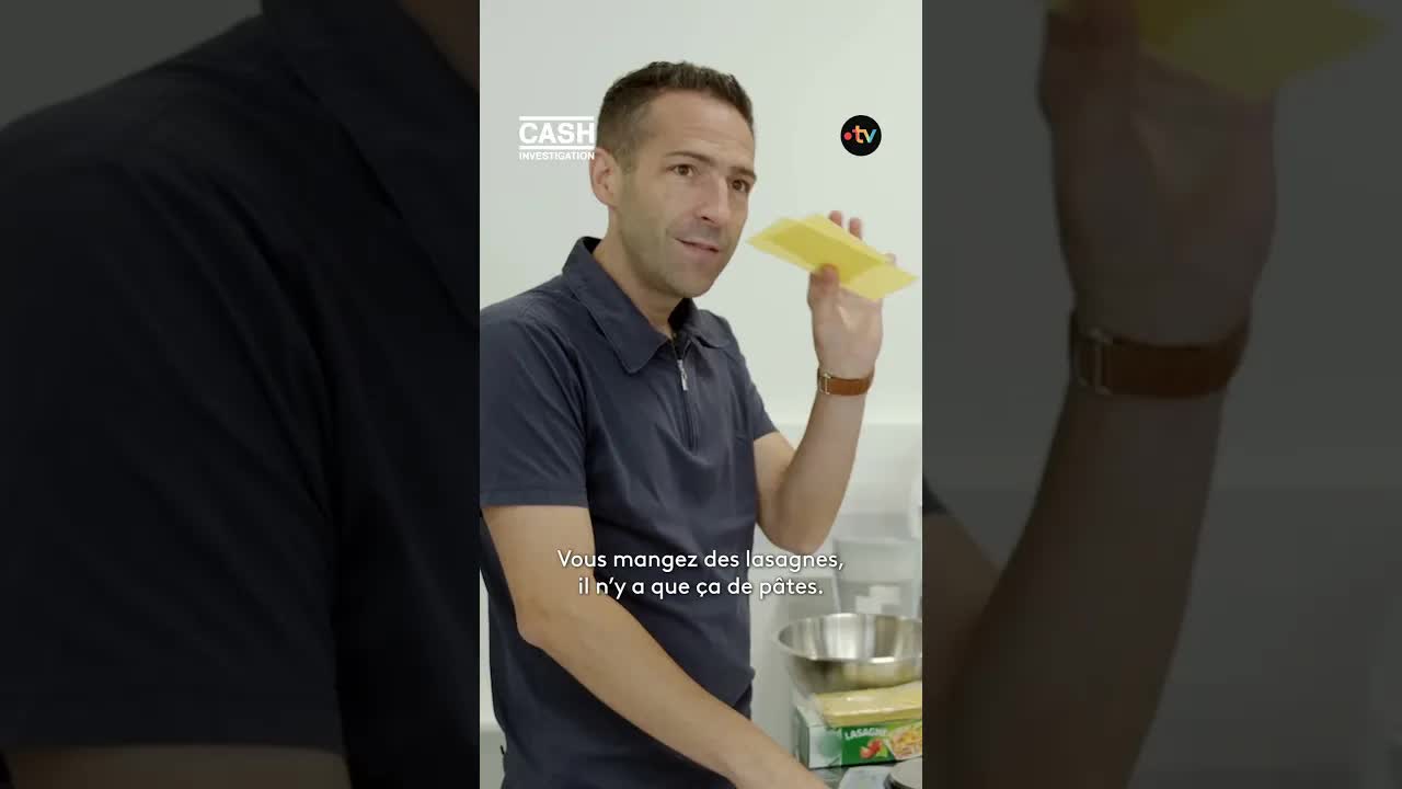 Révélation sur les lasagnes industrielles