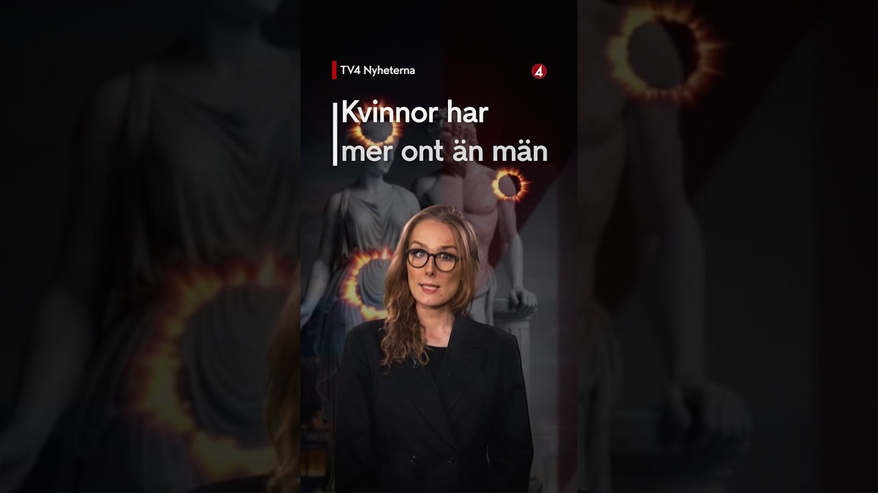Ny studie: Kvinnor har mer ont än män