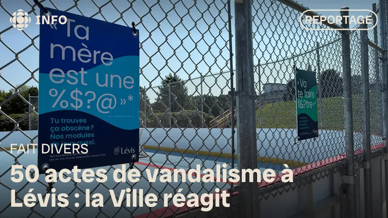 Campagne contre le vandalisme à Lévis