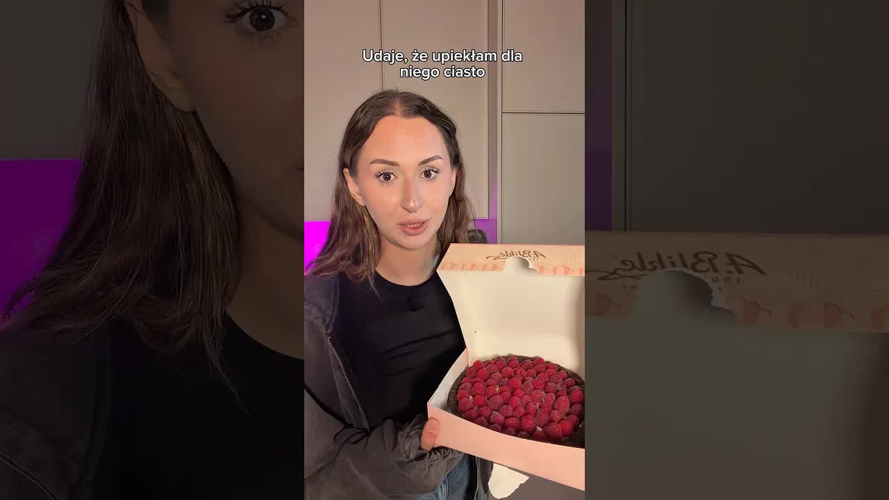 Prank: Udaję że sama zrobiłam ciasto