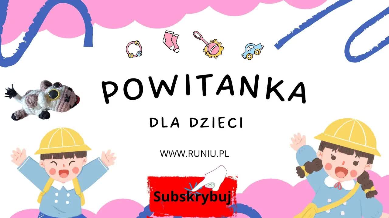Rytmiczna powitanka dla dzieci w przedszkolu