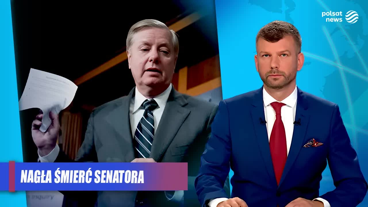 Zmarł senator Lindsey Graham, sojusznik Ukrainy