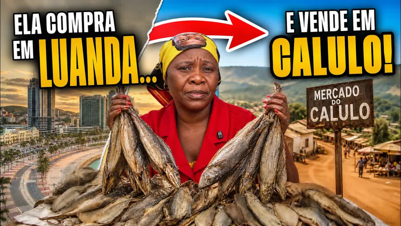 Negócio de Peixe e Limpeza em Calulo