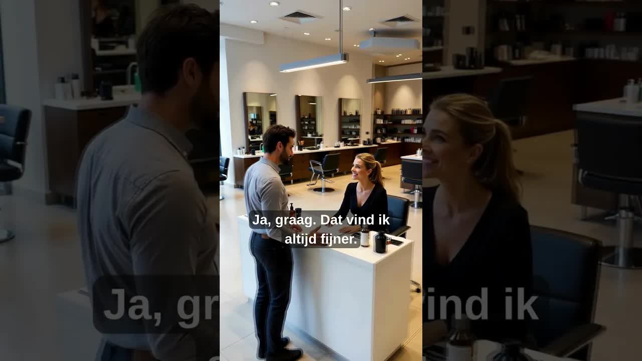 Afspraak maken bij de kapper