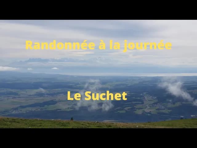 Randonnée au Suchet : Vue sublime sur les Alpes
