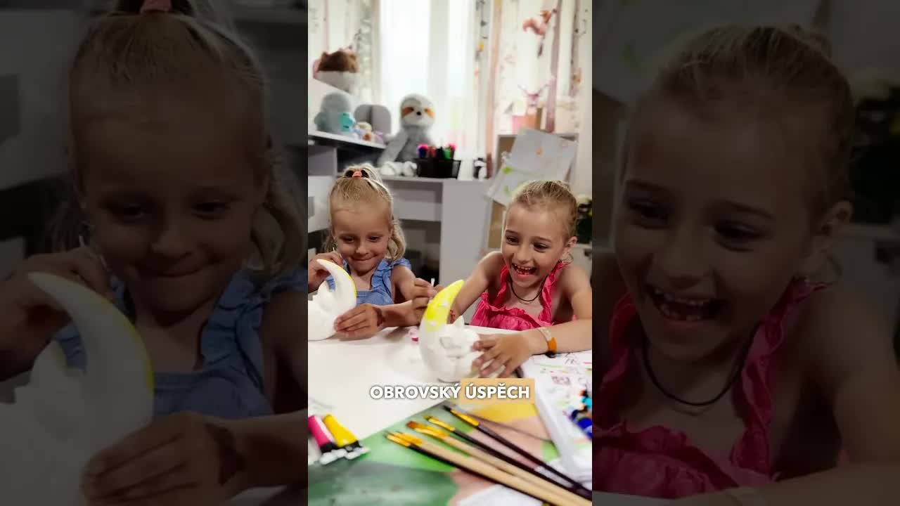 Vymalovaná lištička pro děti i rodiče