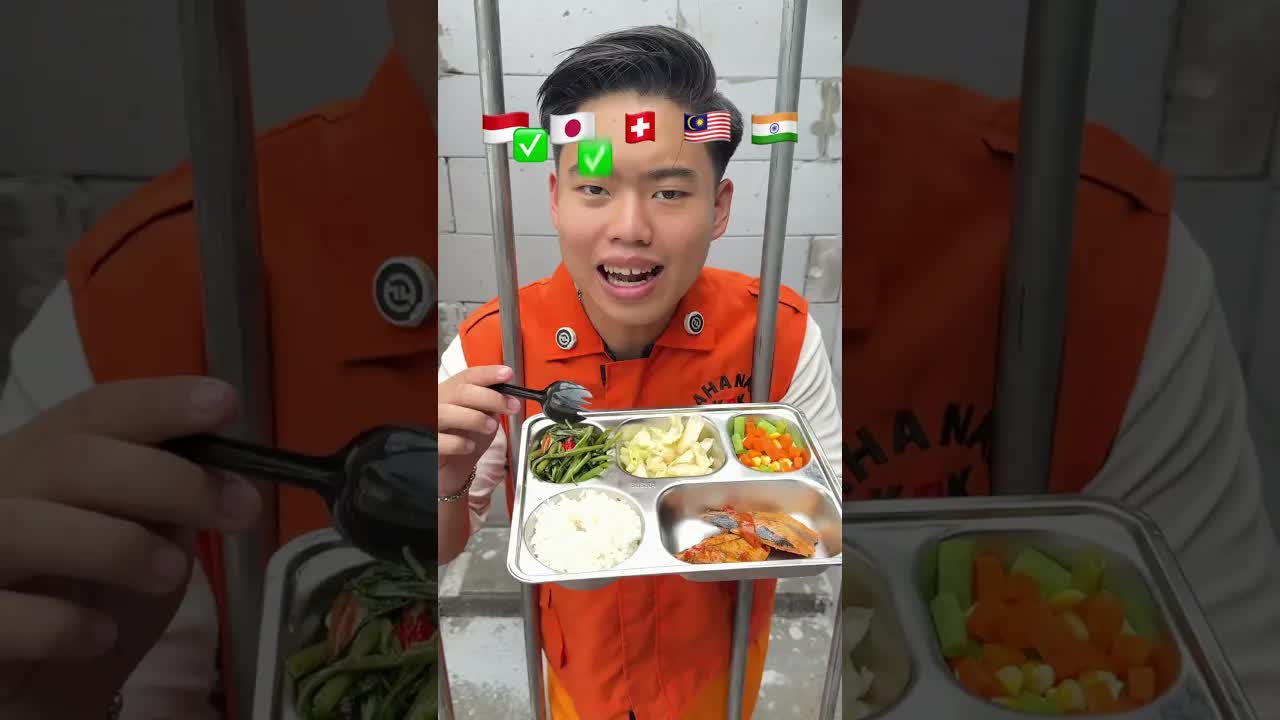 Cobain dan nilai makanan penjara dari berbagai negara