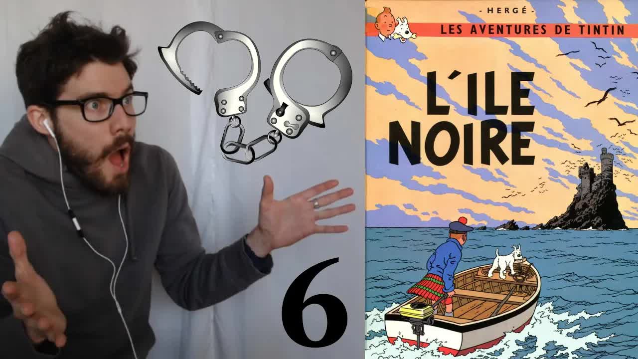 Apprendre le français avec Tintin : L'Île Noire