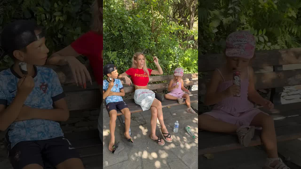 Pov : ta fille ne veut pas quitter le parc