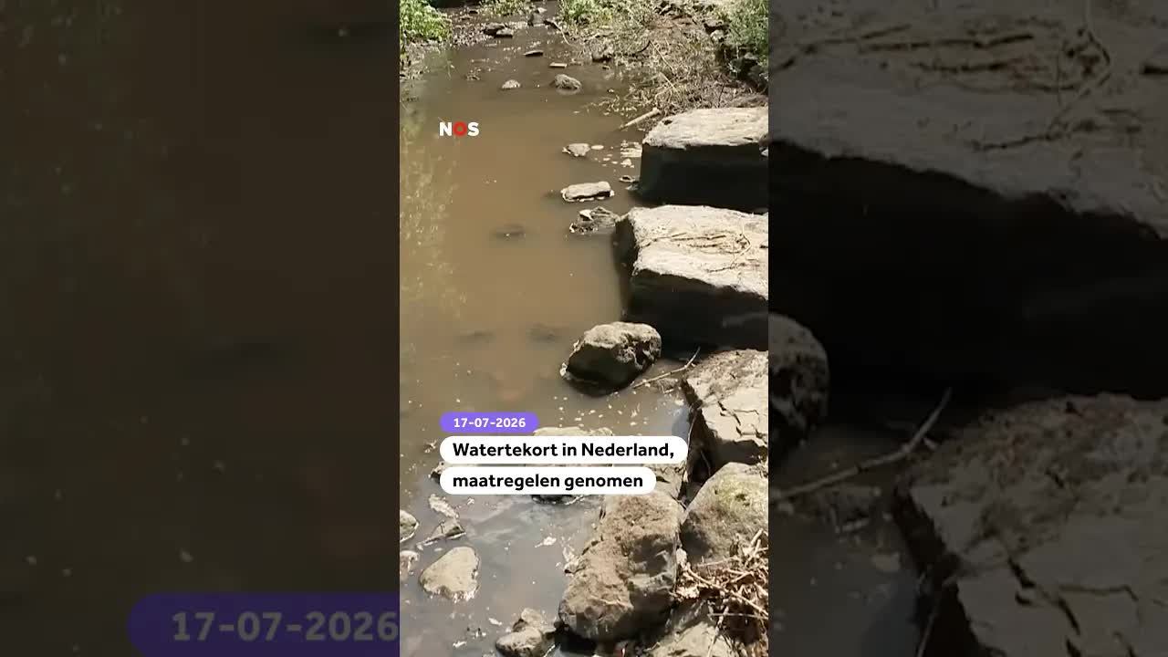 Watertekort in Nederland leidt tot maatregelen