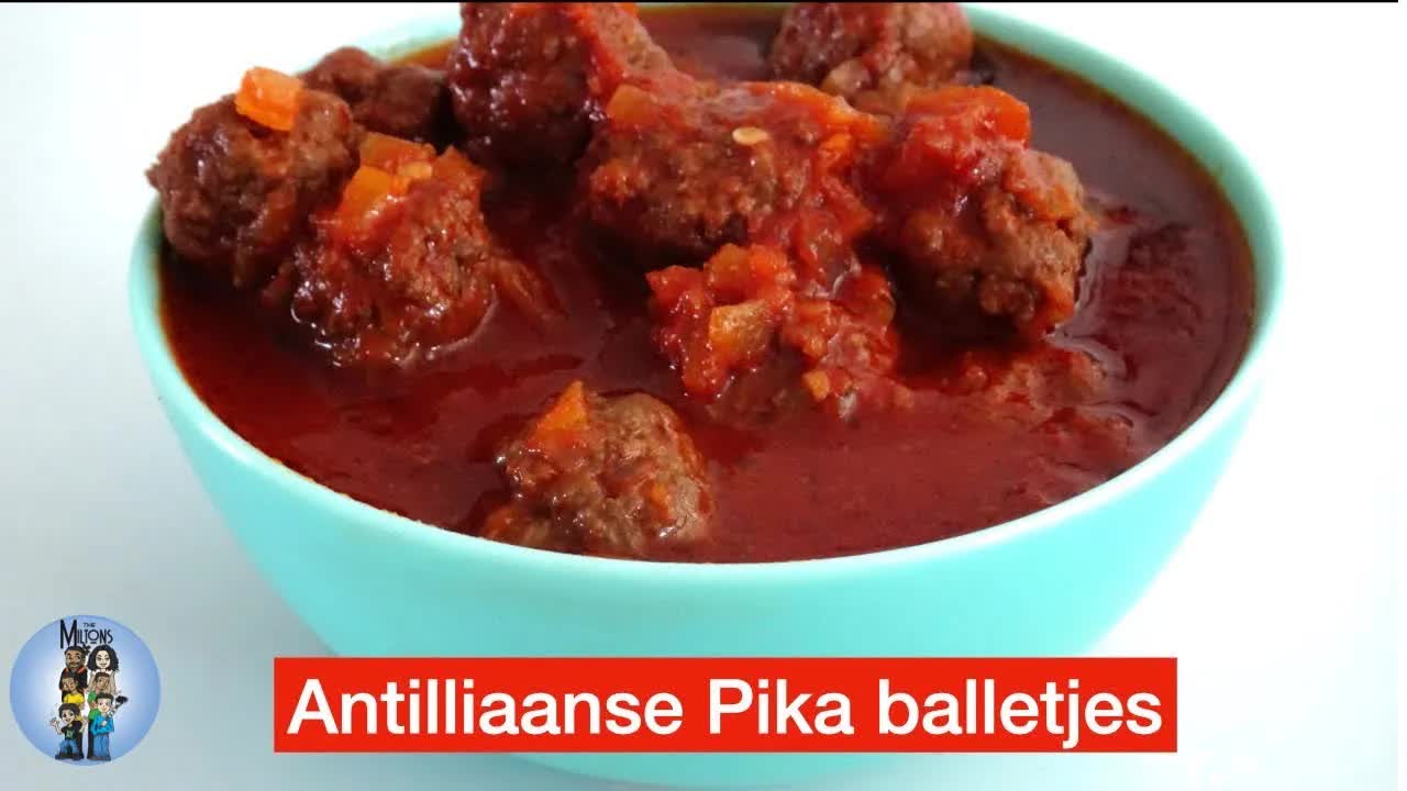 Antilliaanse pikaballetjes maken uit Curaçao