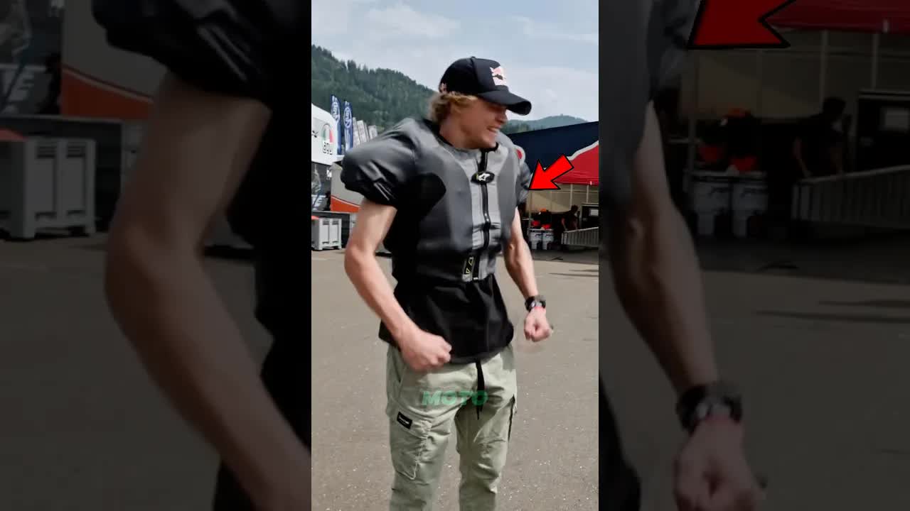 Hidden Airbag Technology in MotoGP Suits