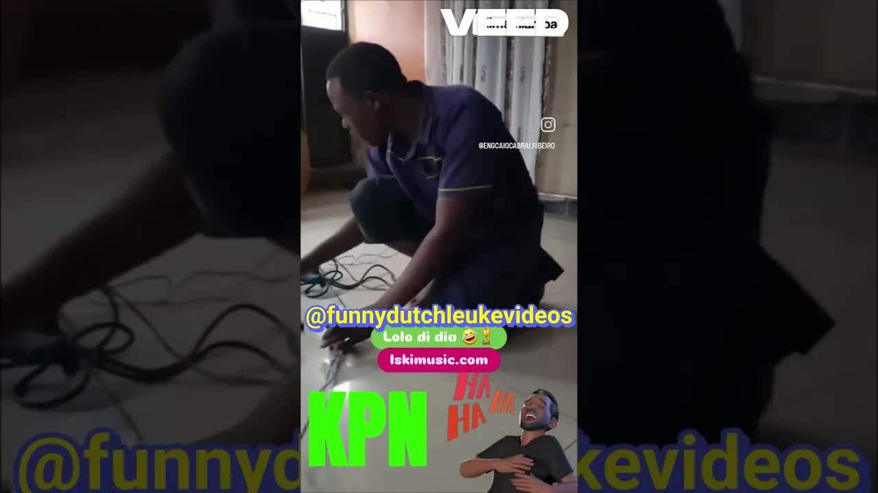 Rodney uit Curaçao bij KPN: Grappige Klusjes