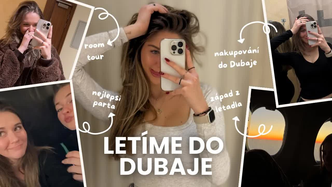 Nakupování a balení do Dubaje | Vlog