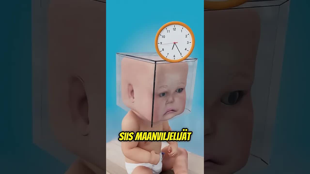 Voiko vauvan pää muuttua kuution muotoiseksi?