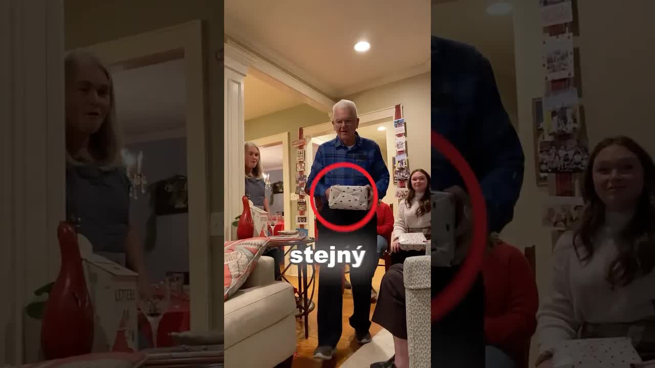 Dědeček překvapil vnoučata novými Croxy