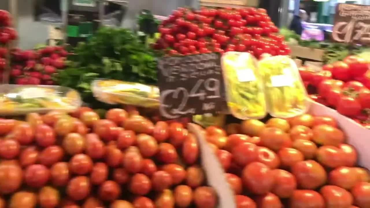 Mercato alimentare dell'Esquilino a Roma