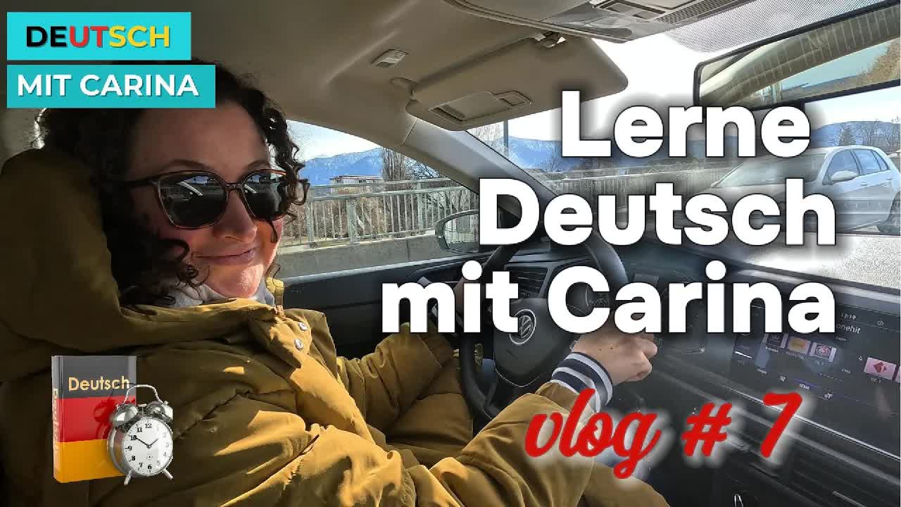 Alltag auf Deutsch: Matratze kaufen, einkaufen, spazieren gehen
