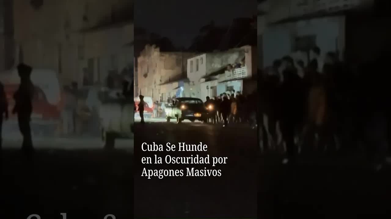 Cuba sumida en apagones masivos y crisis eléctrica