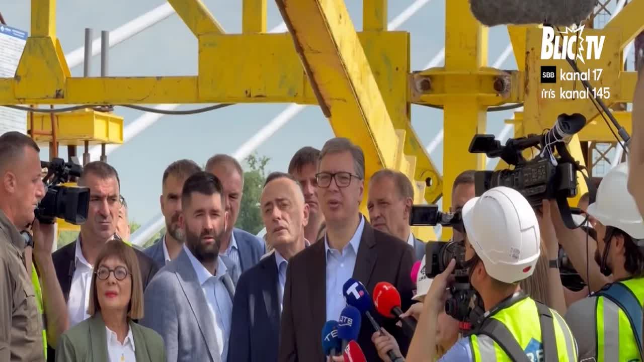 Most preko Dunava i Vučićeve najave projekata
