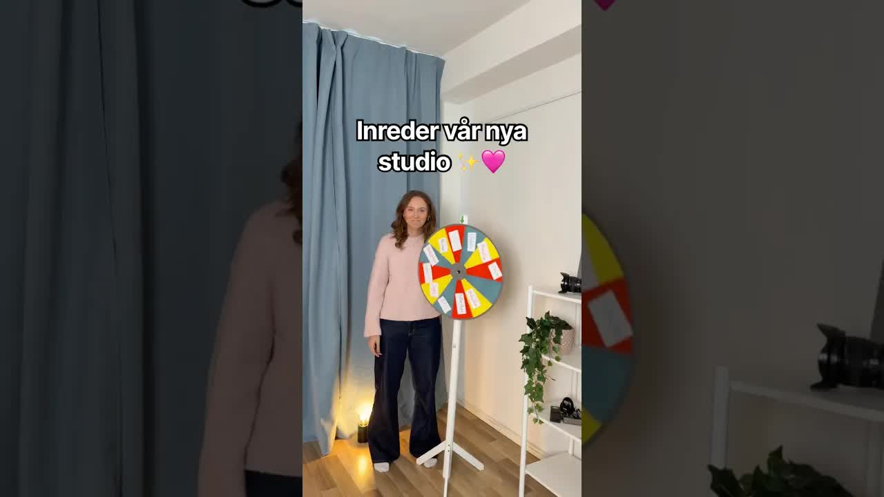 Inredning av vår nya YouTube-studio