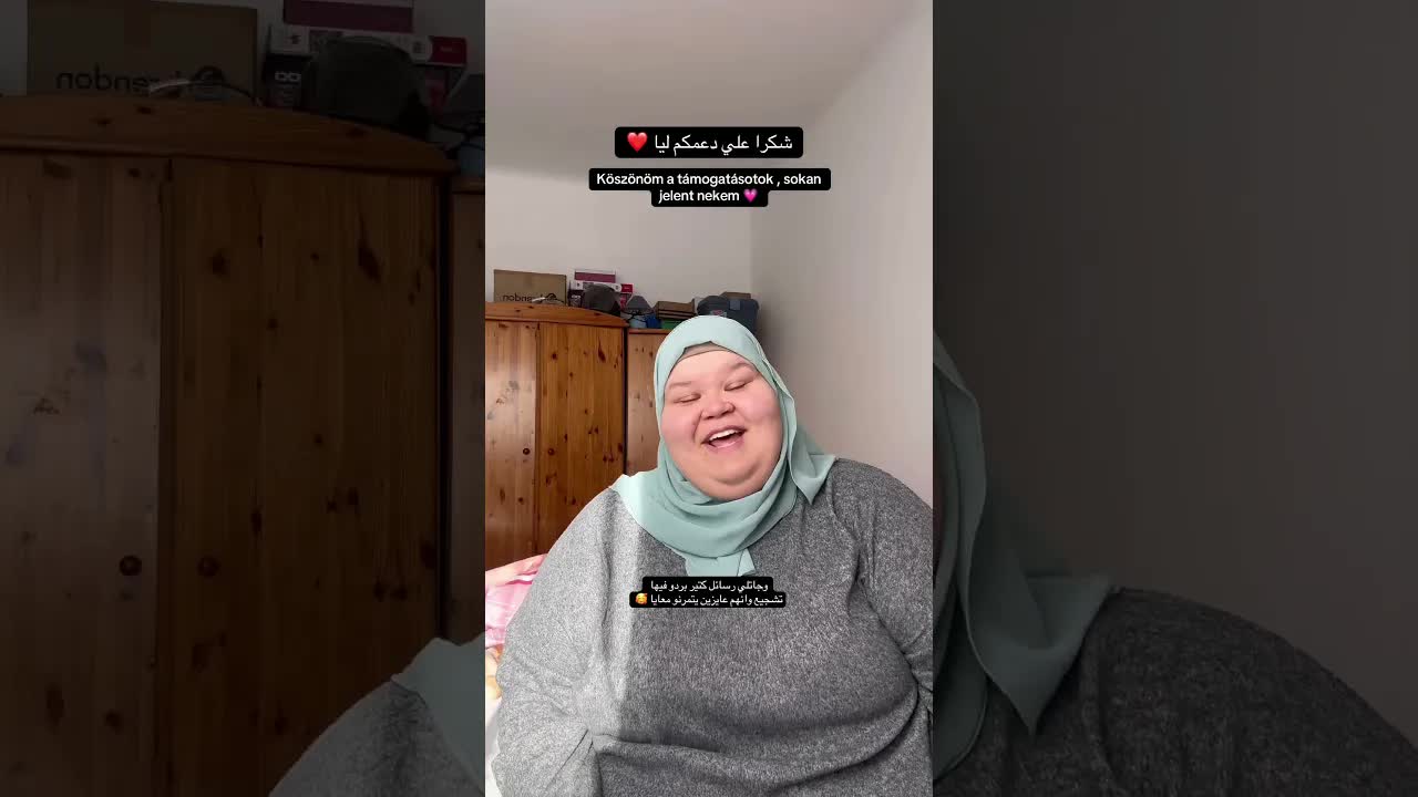Köszönöm a támogatást, nagyon jól esett
