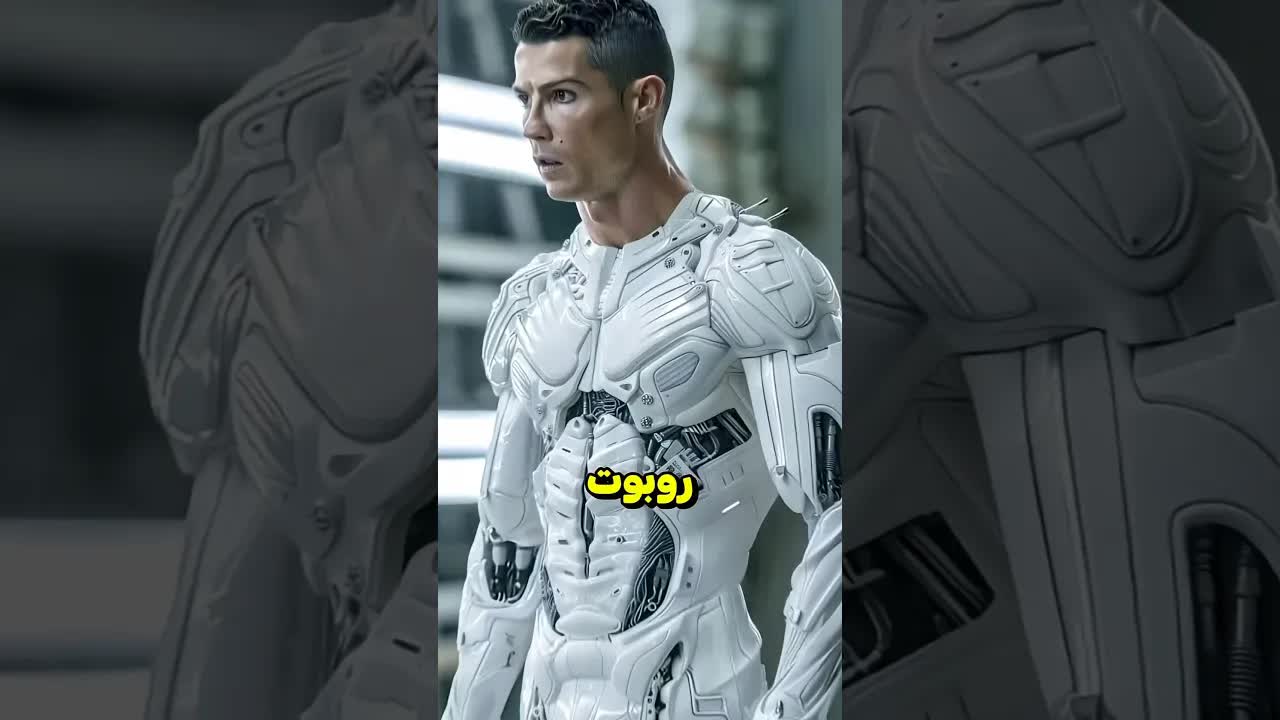 هل كريستيانو رونالدو انسان ام روبوت؟