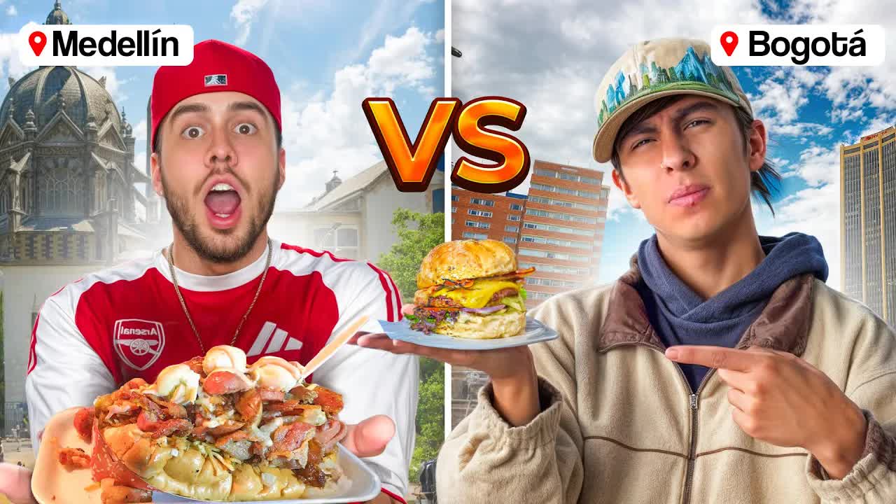 Comida callejera de Medellín vs Bogotá: ¿Quién gana?