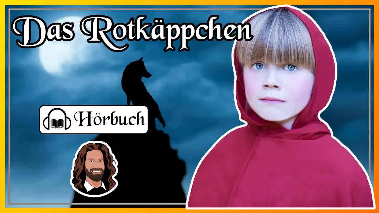 Rotkäppchen und der Wolf im Wald